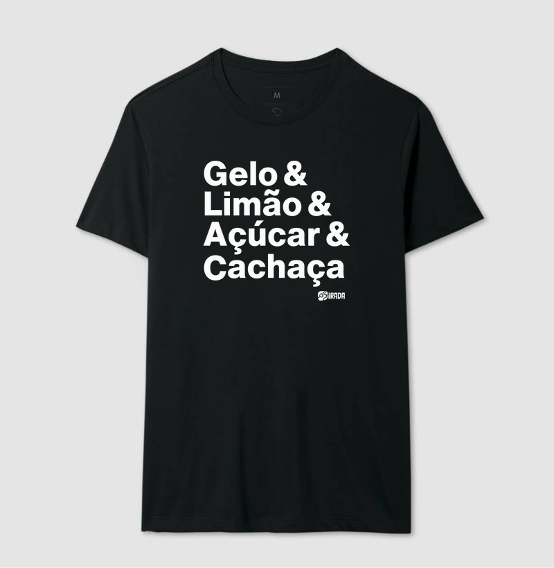 Gelo, Limão, Açúcar, Cachaça