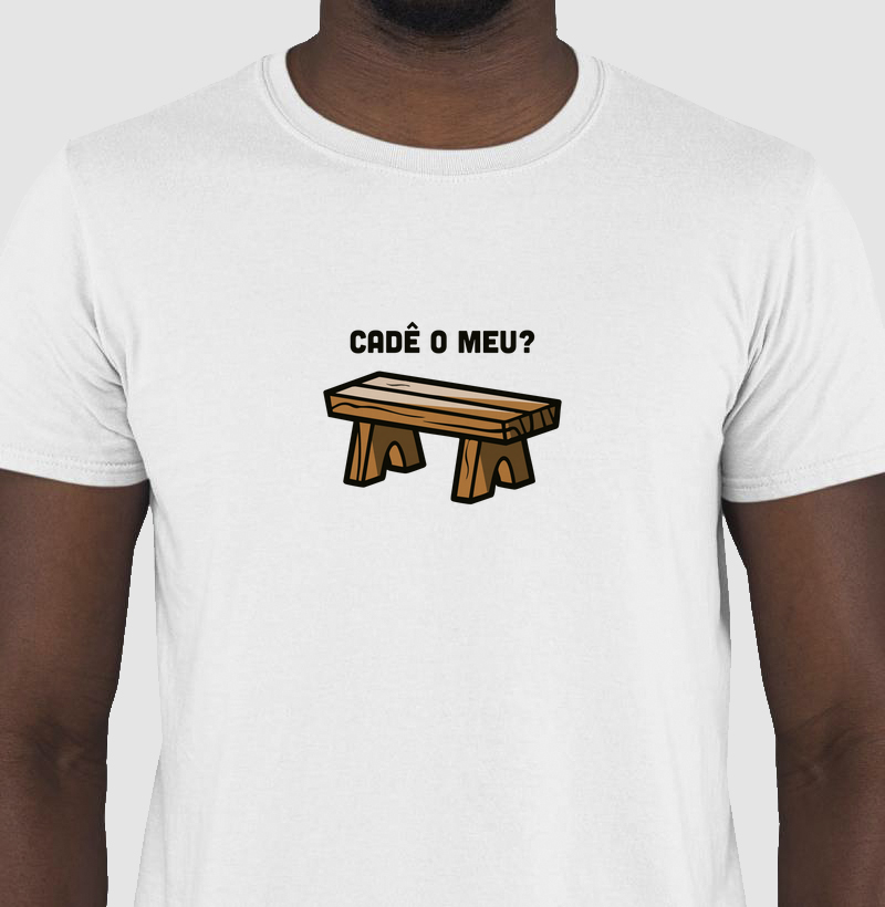 Cadê o meu banquinho?