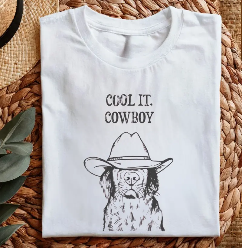 Cool it, Cowboy - Algodão 30.1