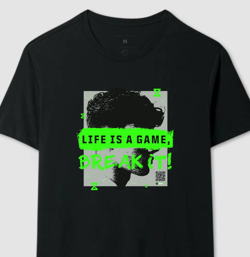 Camiseta "Life is a Game, Break It" [DXP PRE-SEASON]