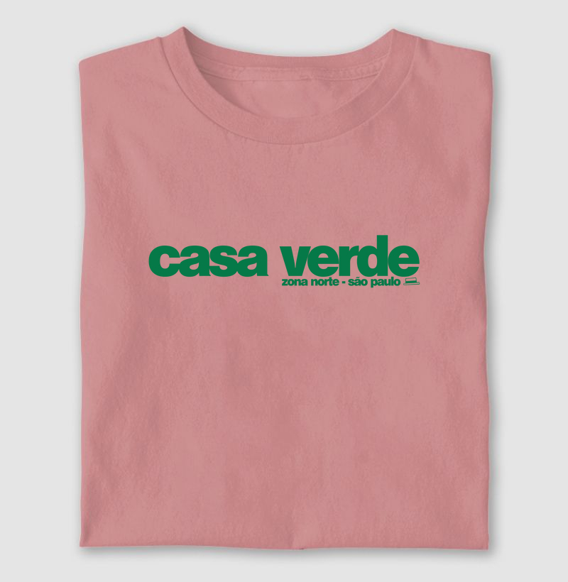 Casa Verde - Verde e Rosa
