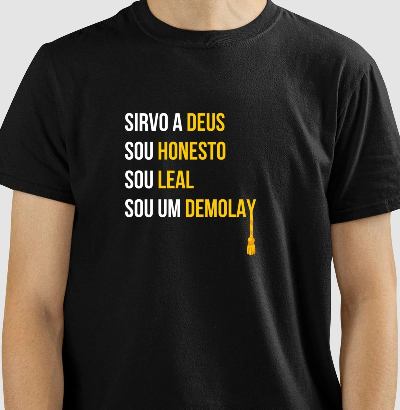 CAMISETA - SOU UM DEMOLAY 