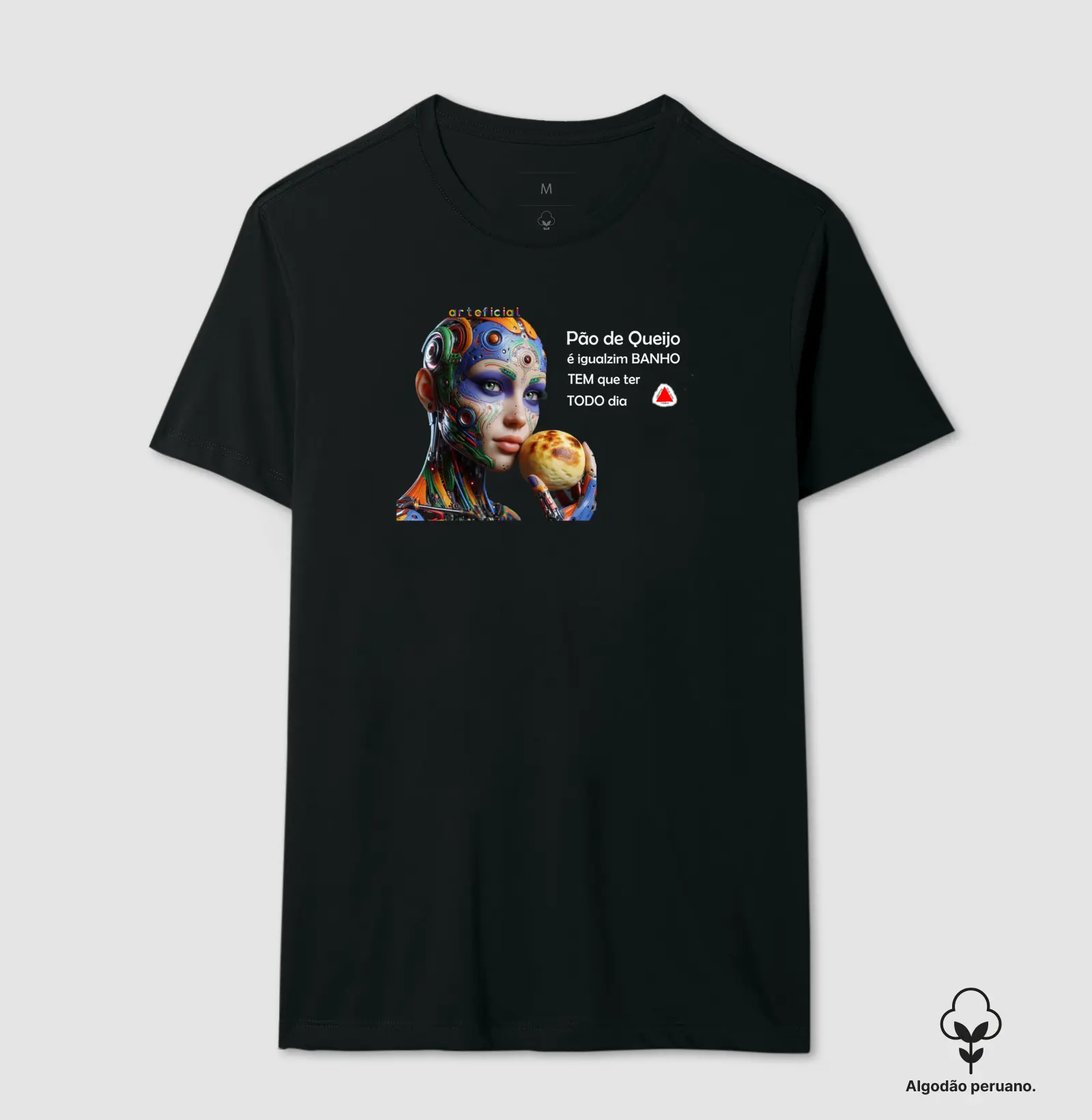 CAMISA PÃO DE QUEIJO - PREMIUM - MASC/FEM