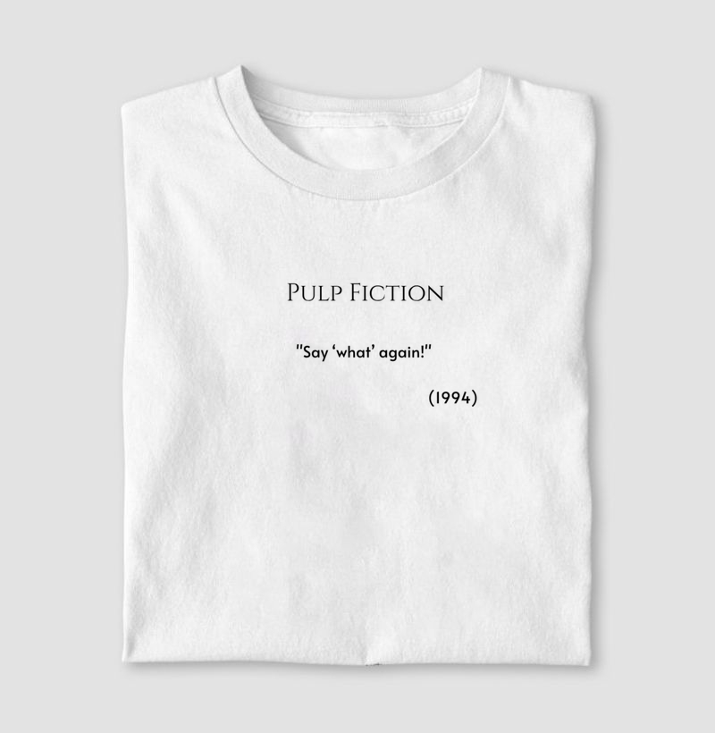 Camiseta "Pulp Fiction"
