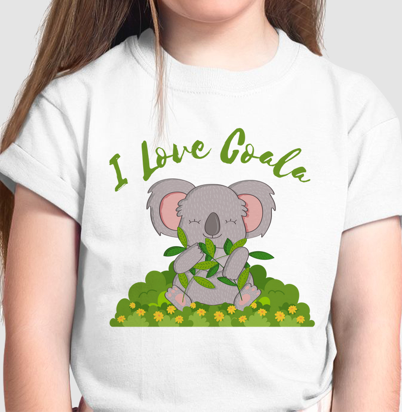 Camiseta I Love Coala