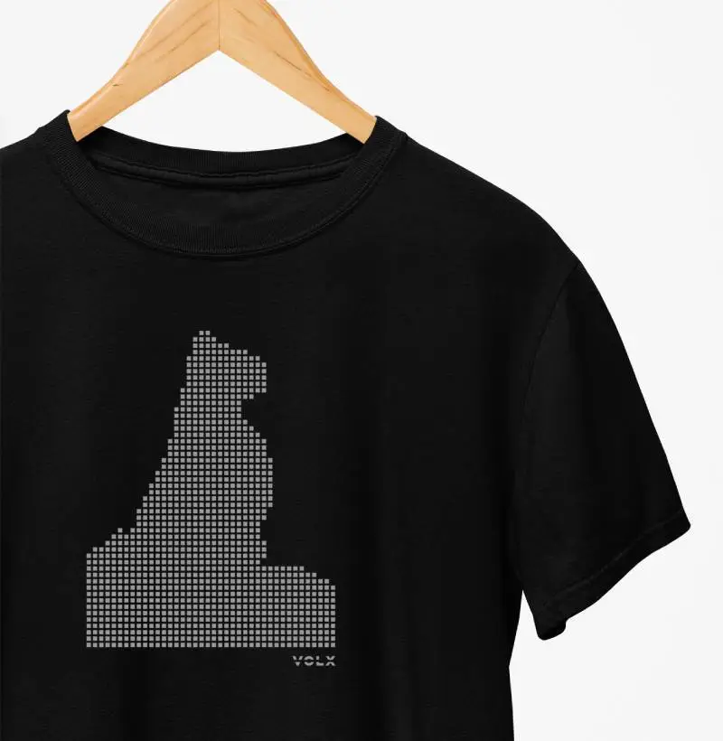 Camiseta Pedra do Cão Sentado Pixel