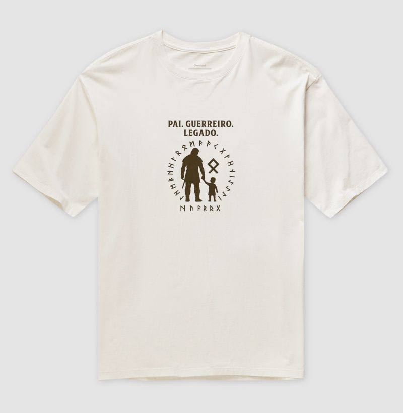 Camiseta Especial Dia dos Pais – Pai. Guerreiro. Legado.
