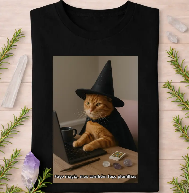 Faço magia, mas também faço planilhas