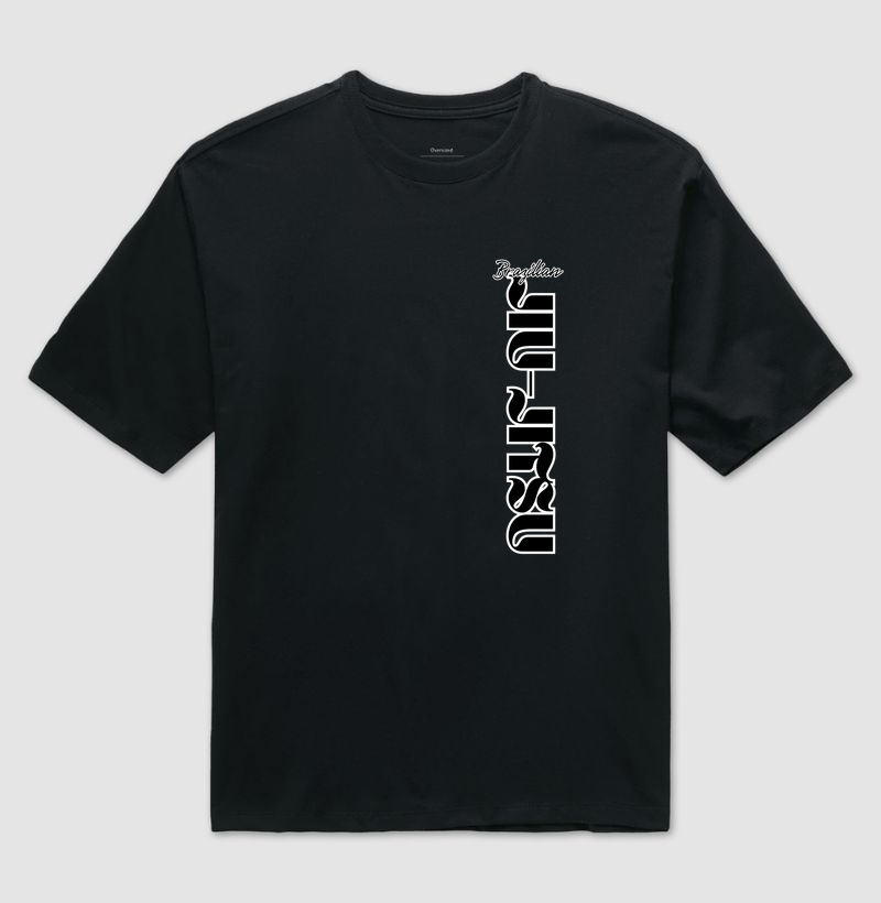 Camiseta Oversized Brazilian Jiu-jitsu