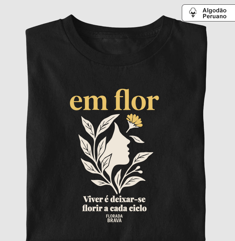 Em flor