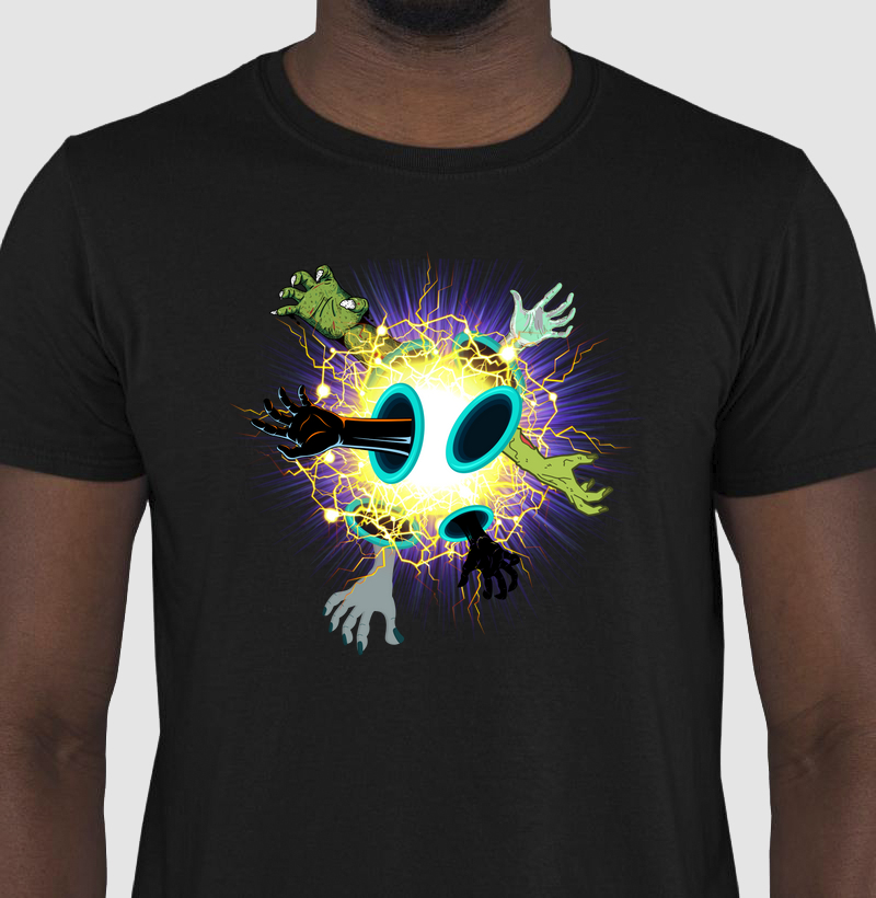 41- CAMISETA PORTAL DO HELL
