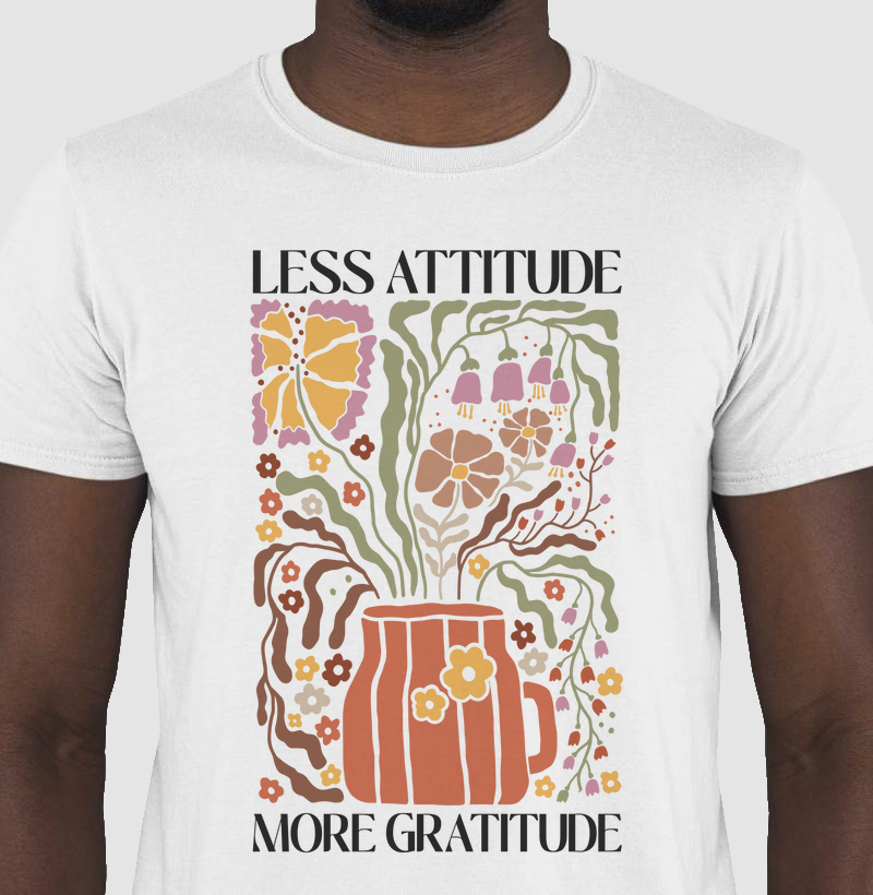 Camiseta Less Attitude