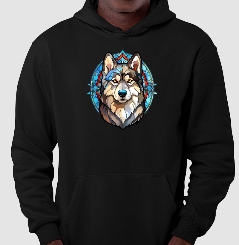 Husky Vitral - Moletom Hoodie