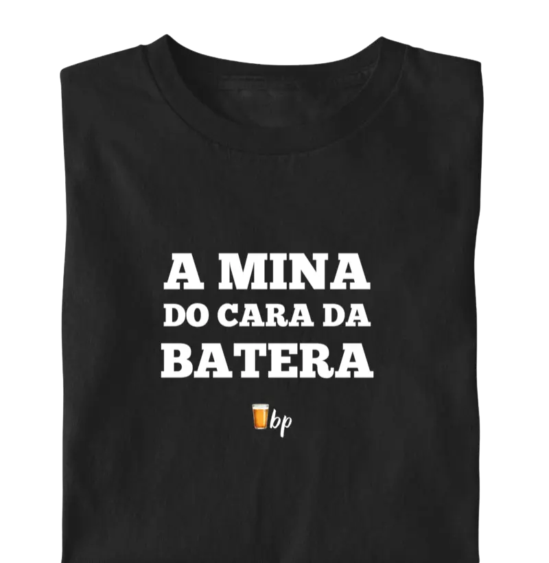 A mina do cara da batera