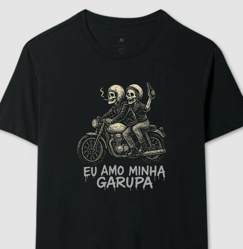 Eu amo minha garupa