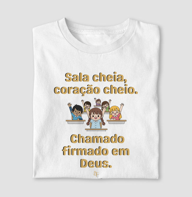 Sala cheia, coração cheio. Chamado firmado em Deus.