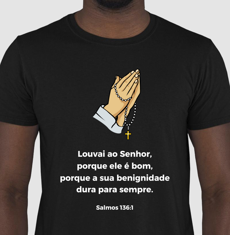 Camiseta - Salmos 136:1