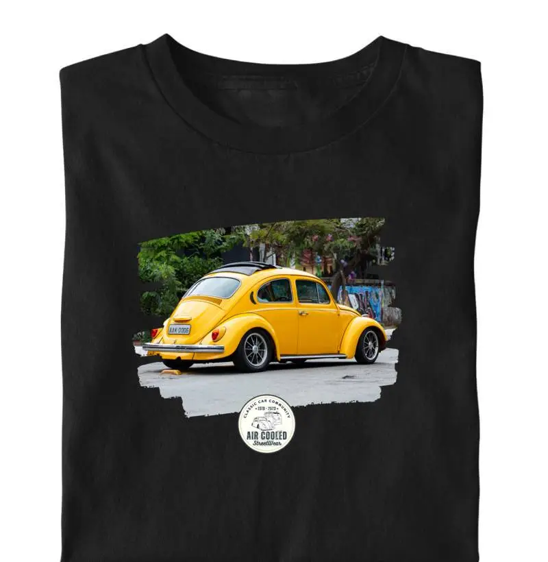 Foto Fusca amarelo