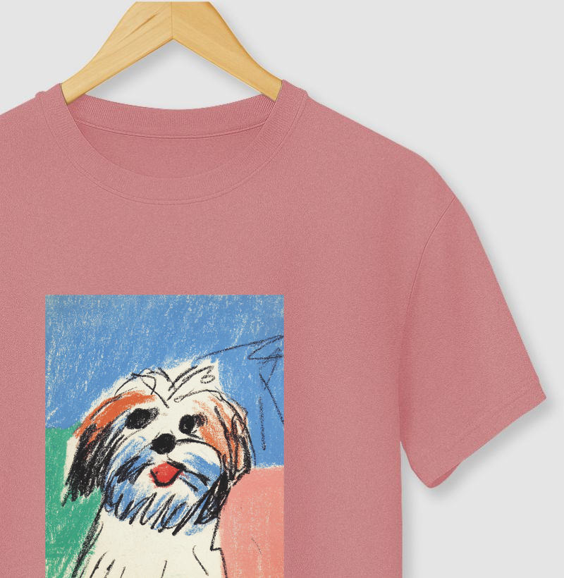 Shih Tzu Crayon