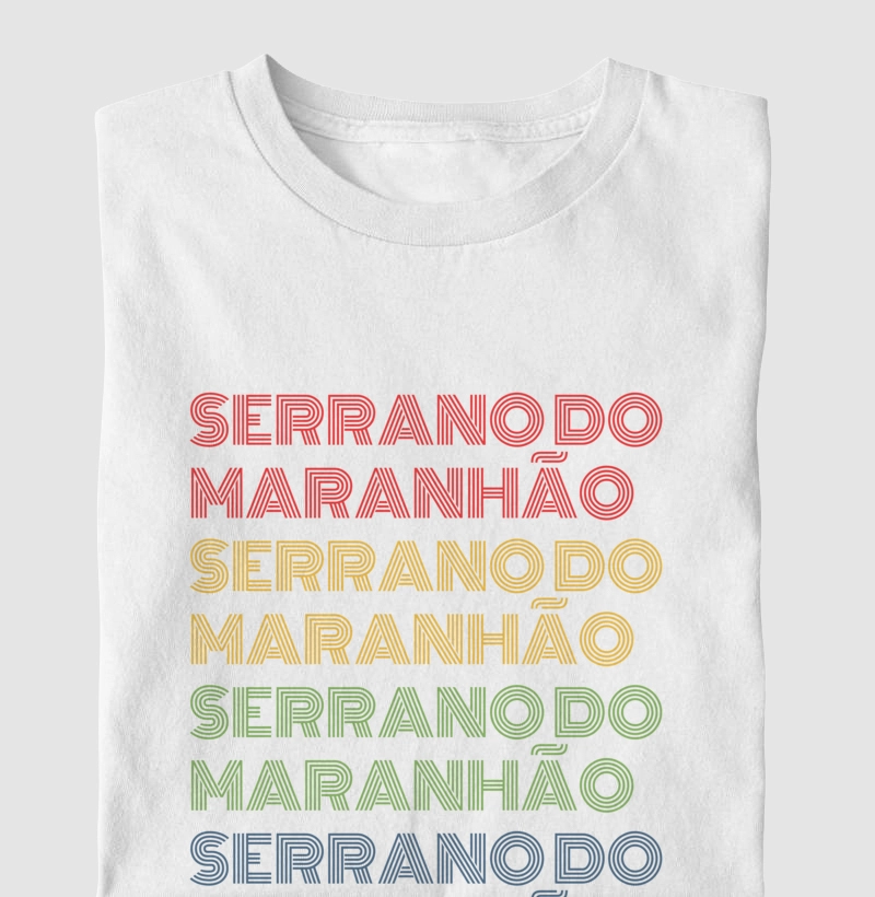 Serrano do Maranhão Letreiro Retrô