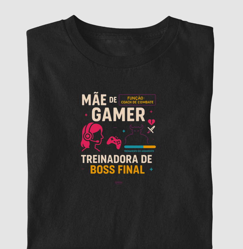 Mãe de Gamer Treinadora de Boss Final