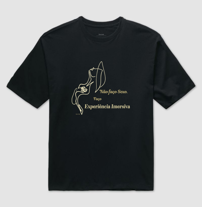 Não faço sexo. Faço experiência imersiva