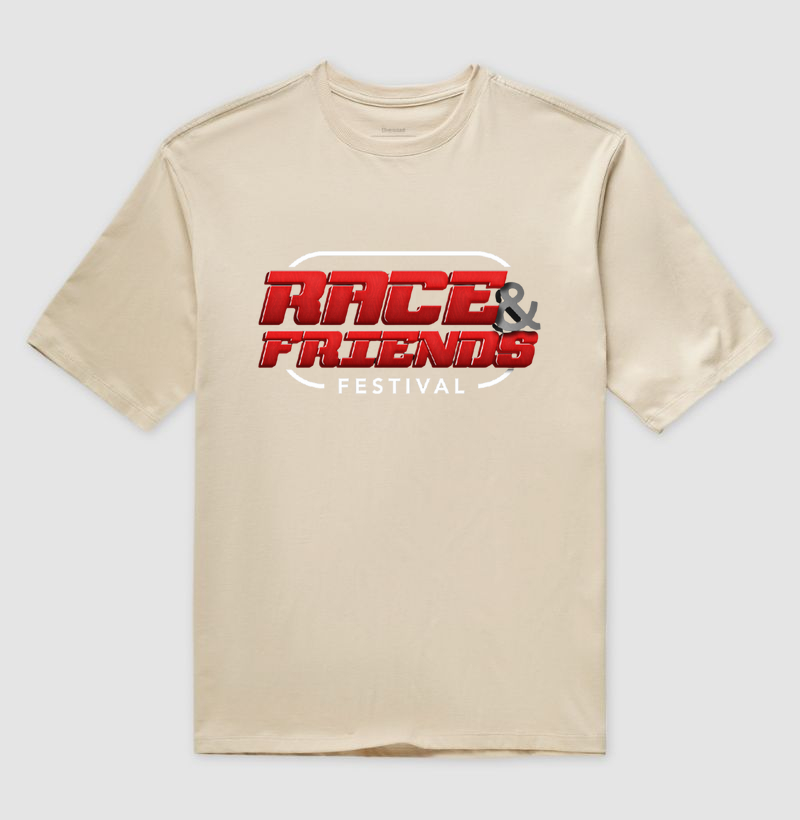 Camiseta Oversized - Race Friends