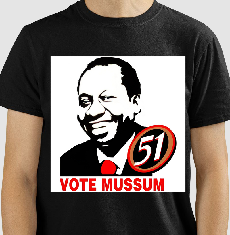 Camiseta Vote Mussum