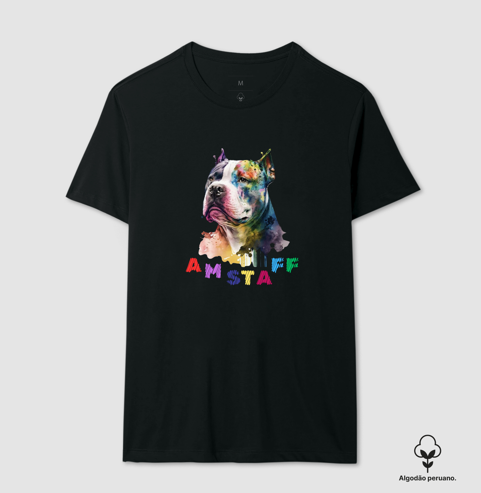 Amstaff colorido