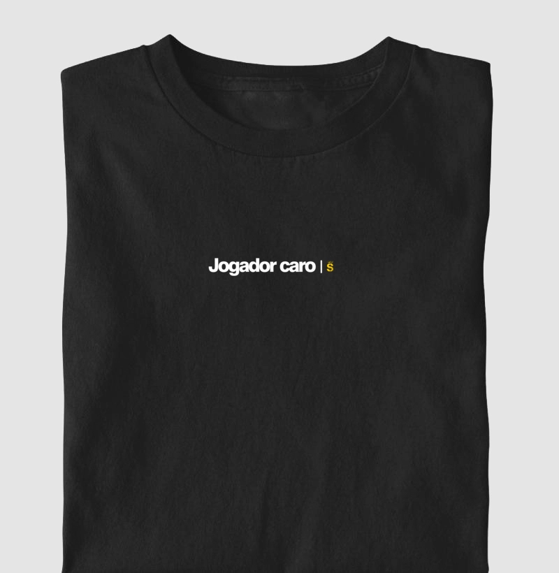 Jogador caro minimalista