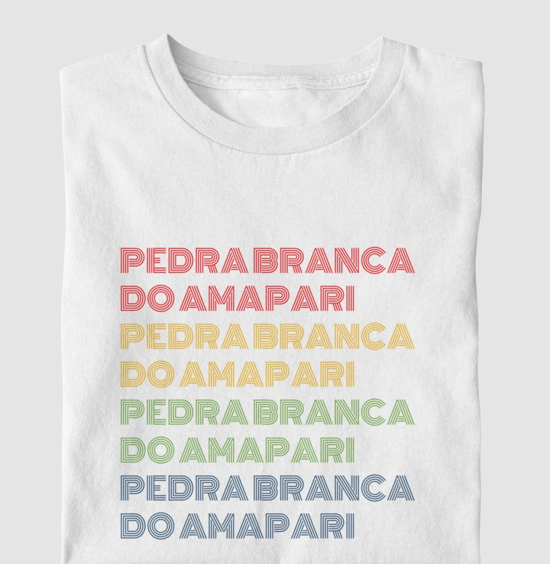 Pedra Branca do Amapari Letreiro Retrô