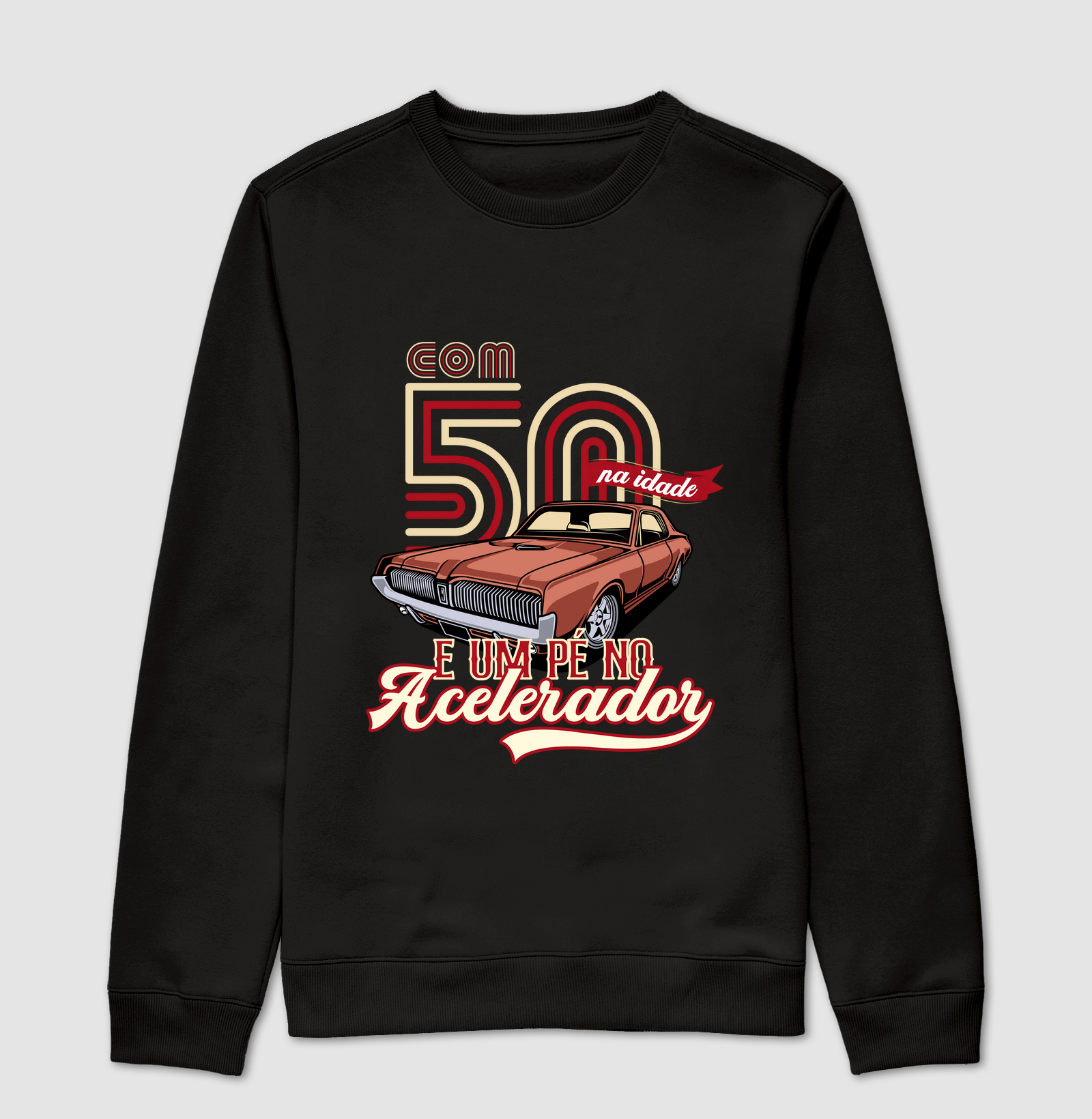 Com 50 na idade e um pé no acelerador