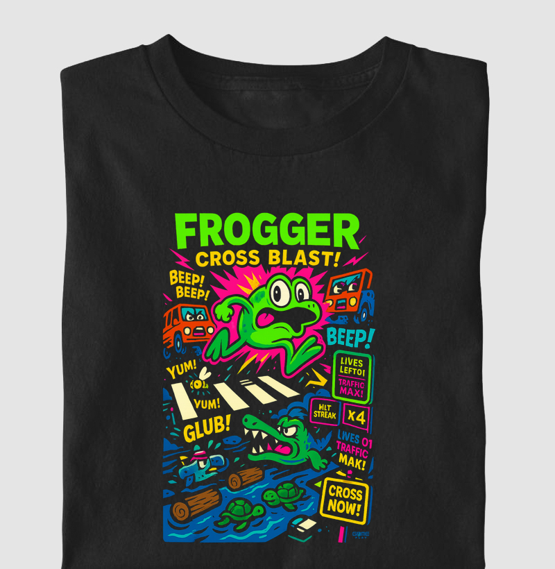 Frogger Cross PopAtari Collection