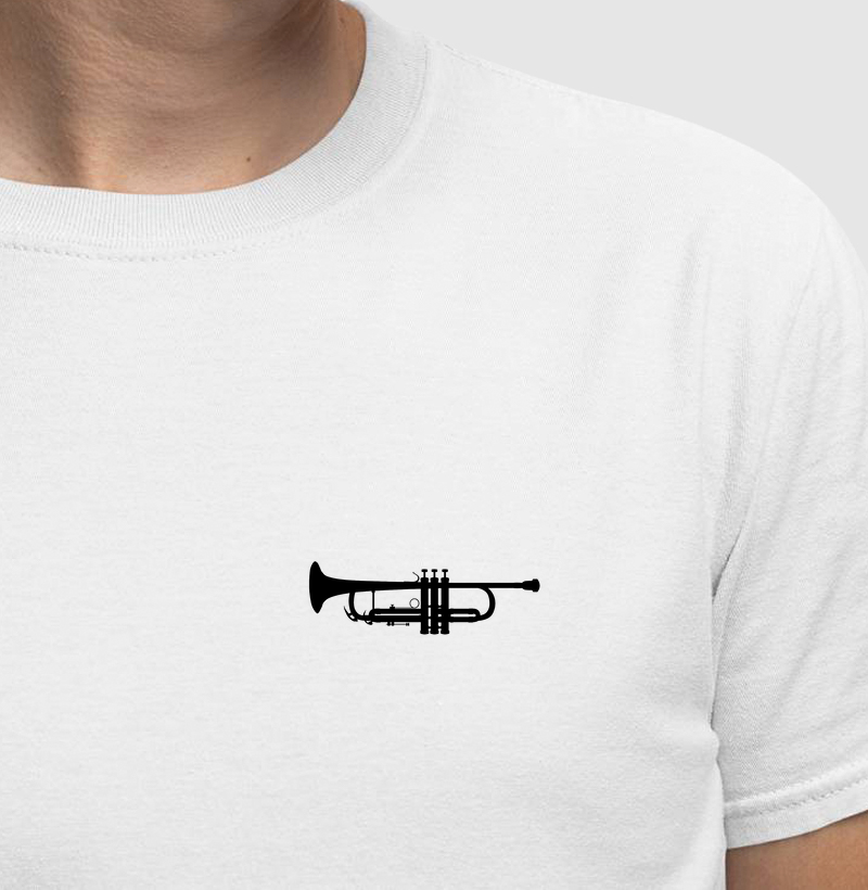 T-shirt Trompete Minimalista