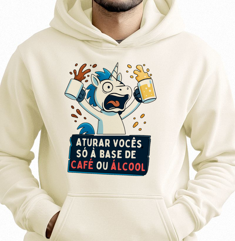 SÓ À BASE DE CAFÉ OU ÁLCOOL