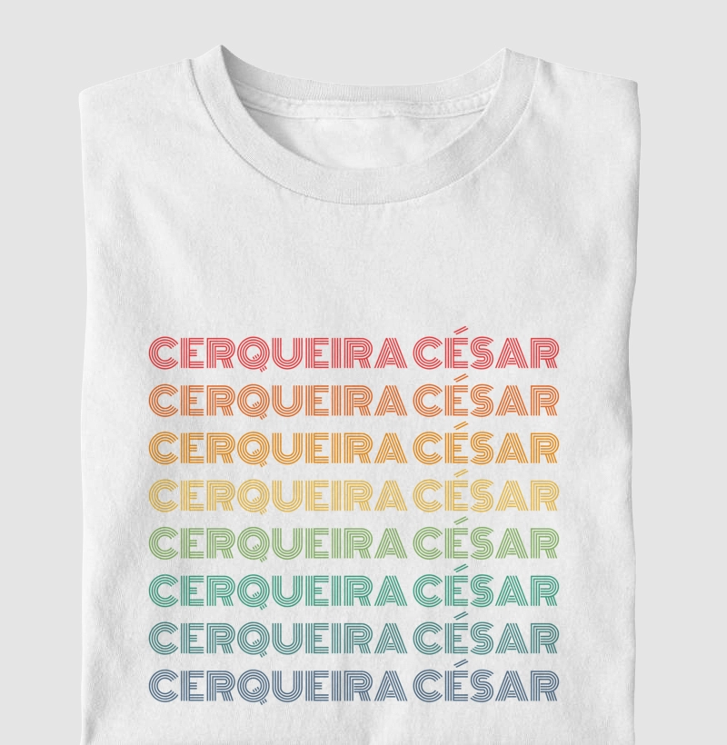 Cerqueira César Letreiro Retrô