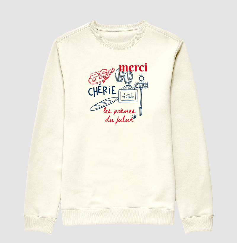 Moletom Merci Cherie Bicolor