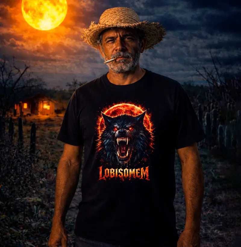 Camiseta Lobisomem