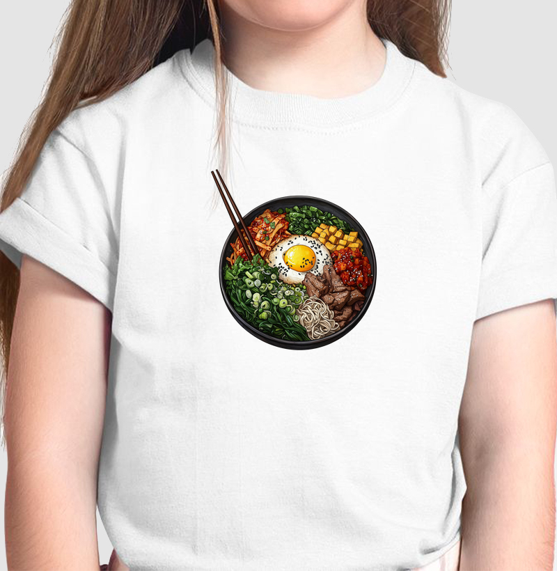 Camiseta Kids Grande Bibimpap Dreams