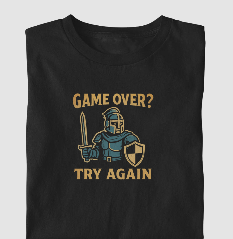 GAME OVER? TRY AGAIN