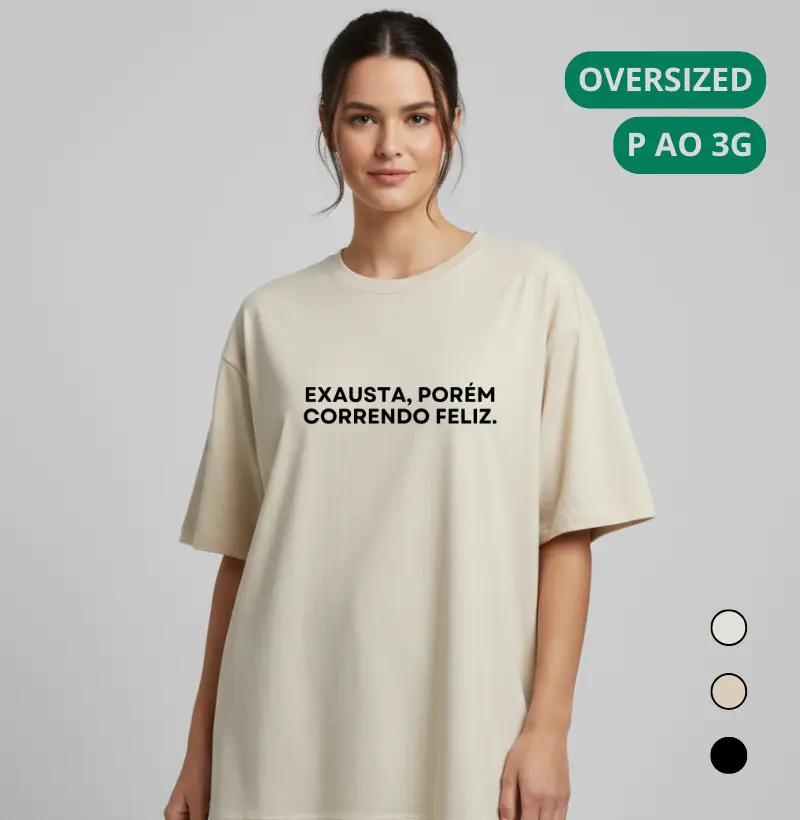 Exausta, Porém Correndo Feliz