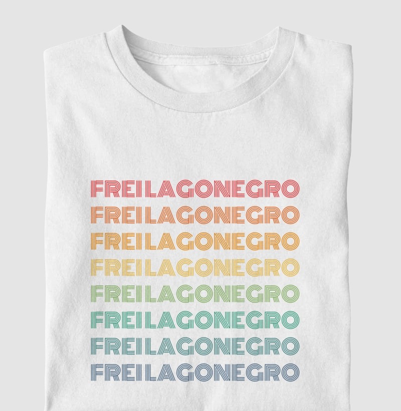 Frei Lagonegro Letreiro Retrô