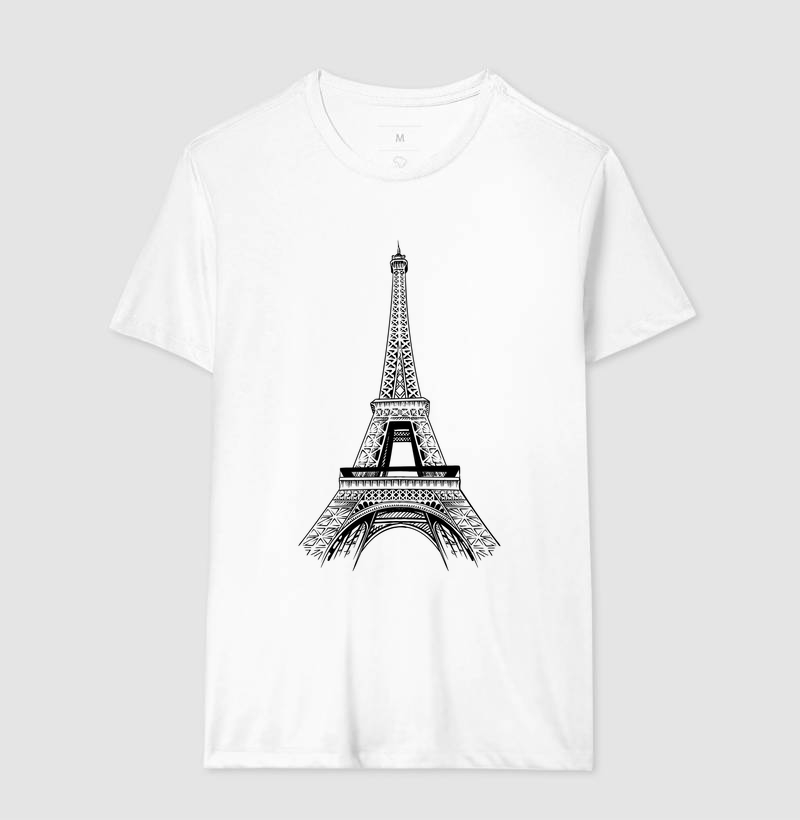 Camiseta Viagem - Torre Eiffel
