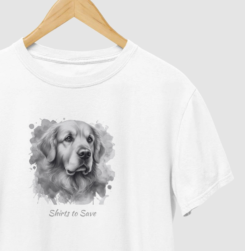Camiseta Golden PB Aquarela 