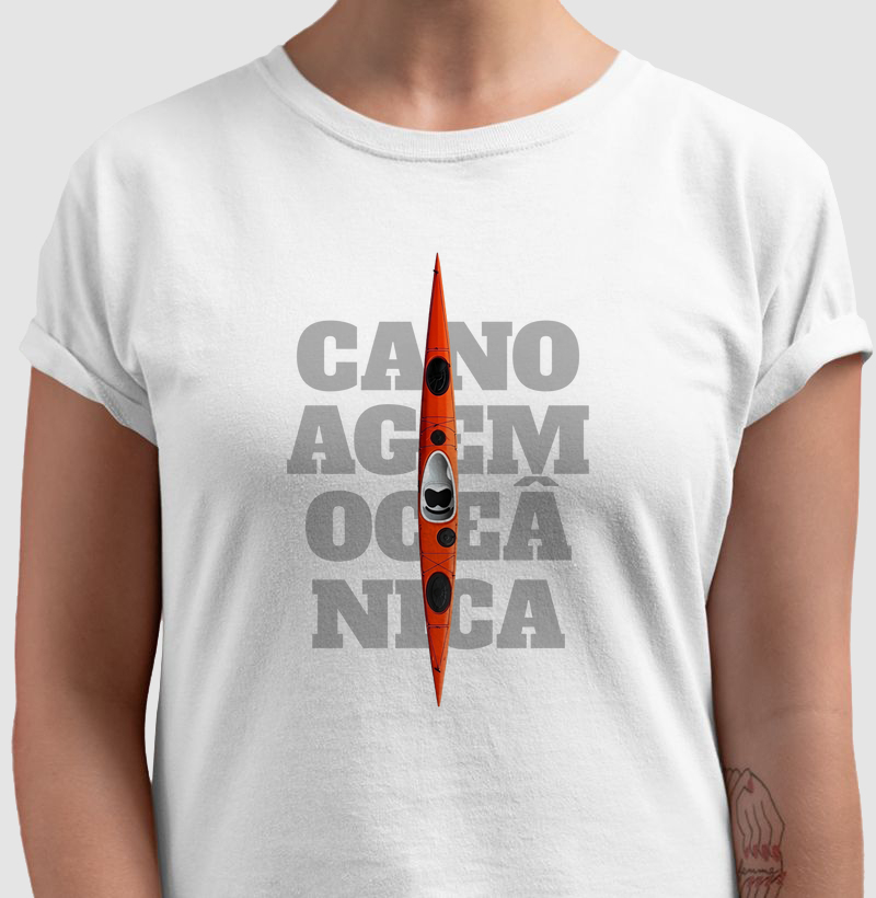 Canoagem Oceânica Caiaque Vermelho