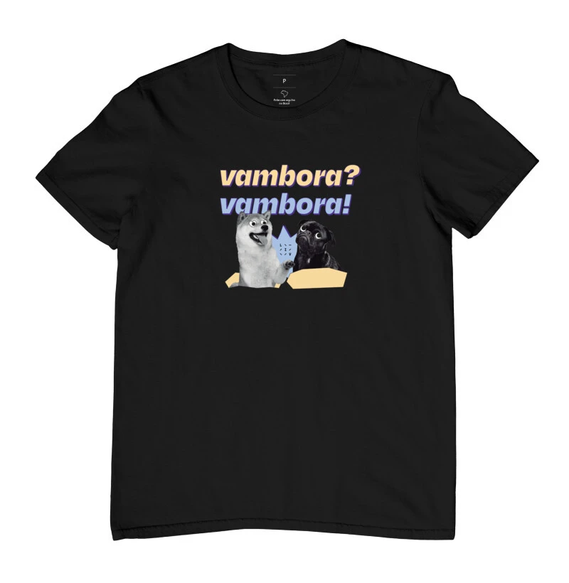 Camiseta "Vambora!?"