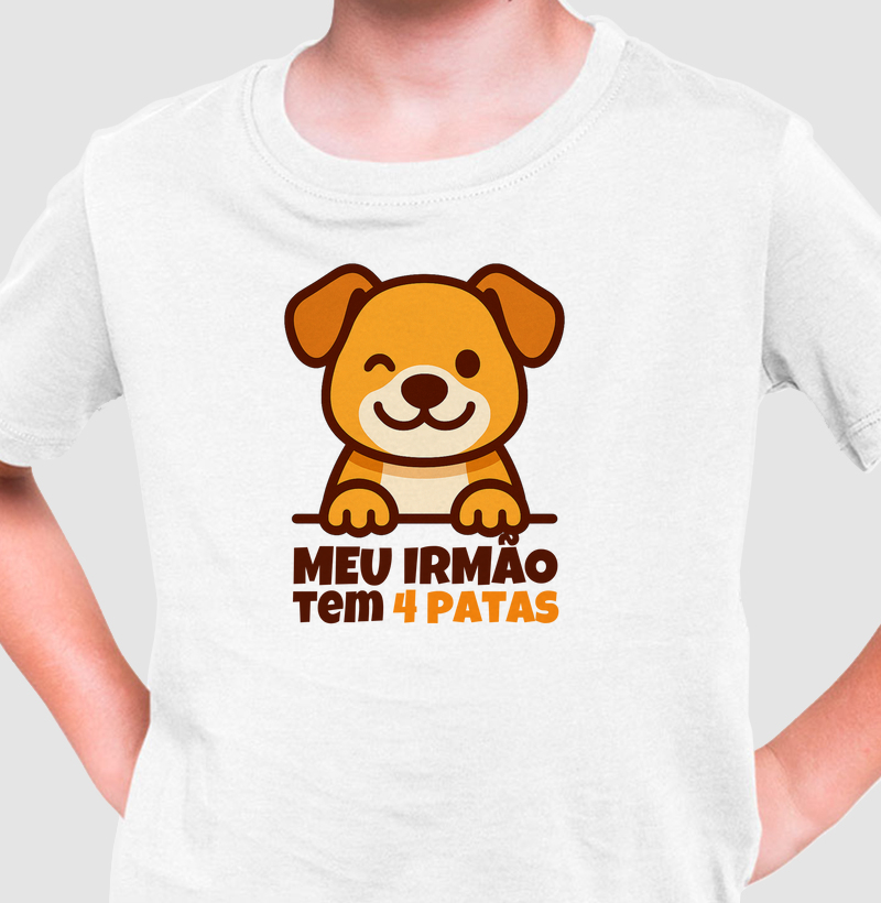 Meu irmão tem 4 patas.