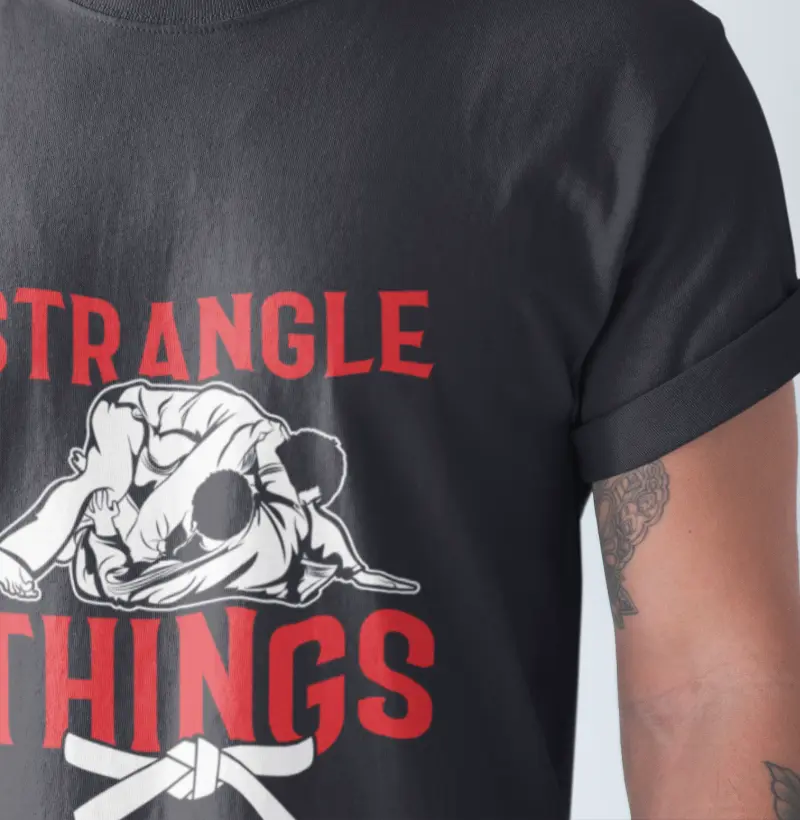 Camiseta Strangle Things - Qualidade Reserva
