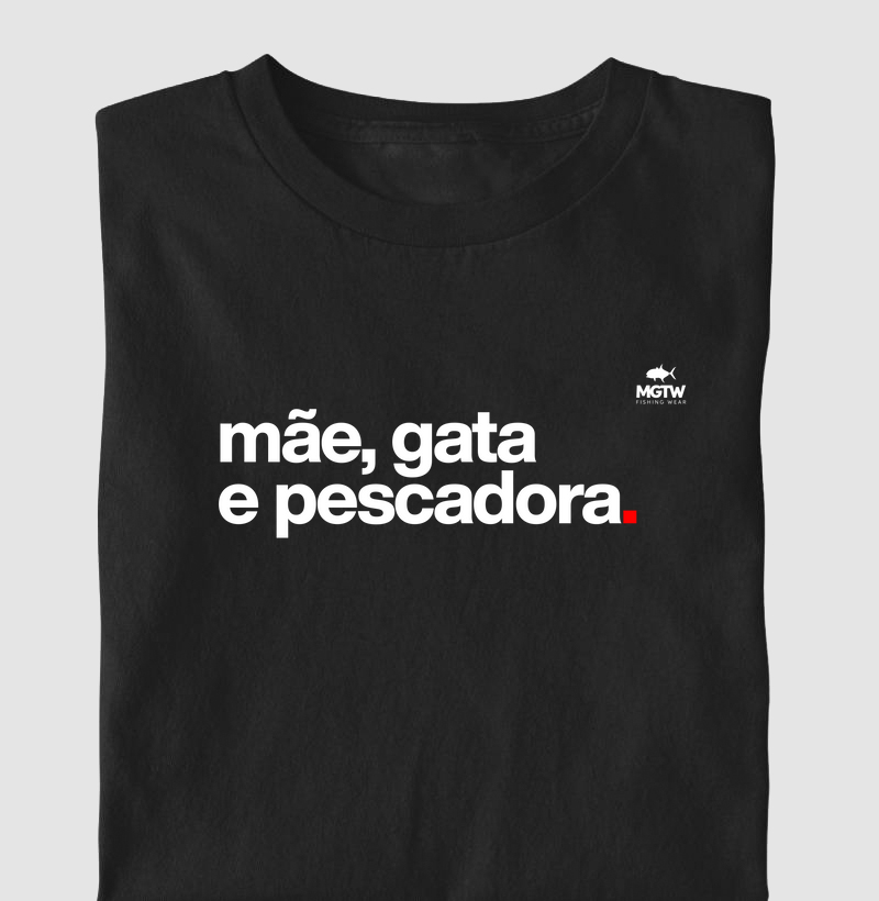 Mãe, gata e pescadora