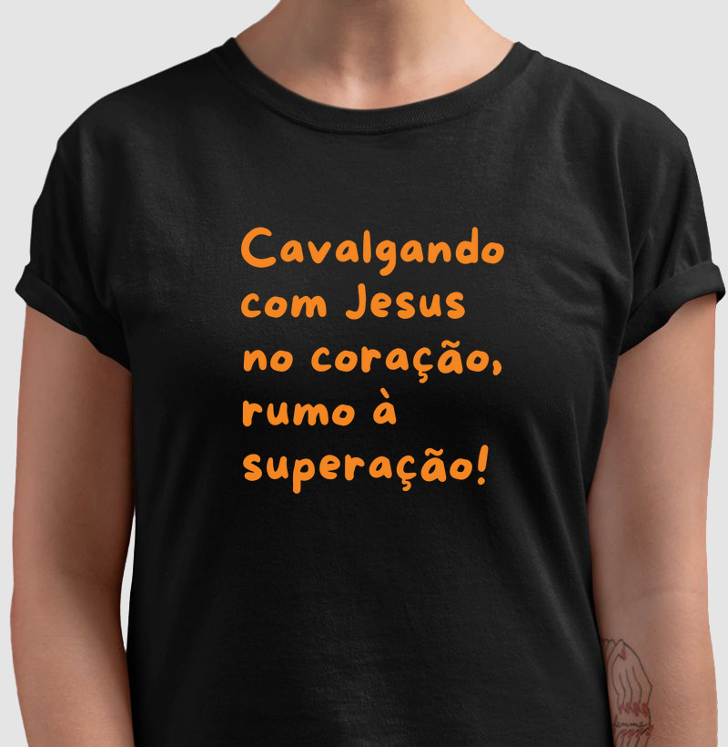 Cavalgando com Jesus no coração, rumo à superação!